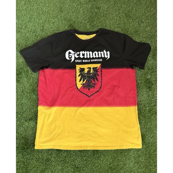 Disney Parks Germany Epcot World Theme Park Showcase T-shirt Men’s Size XL - Picture 2 of 6